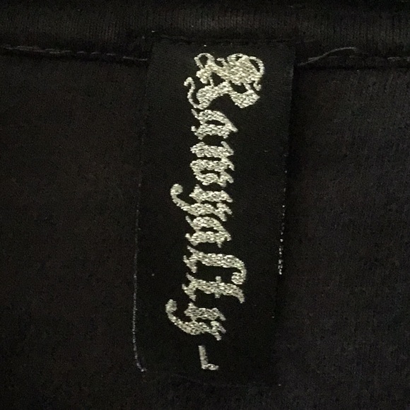 Studded hands of hamsa evil eye zip up - Picture 11 of 11